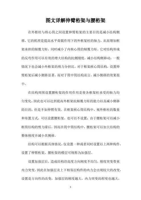 图文详解伸臂桁架与腰桁架
