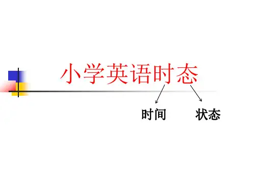小学英语四大时态