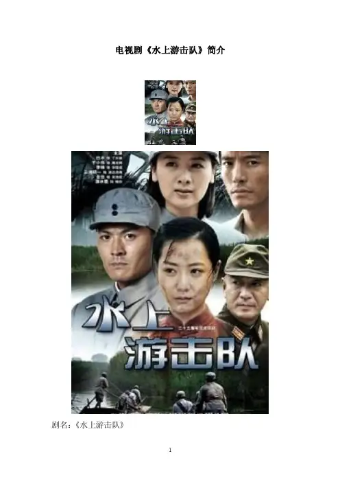 电视剧《水上游击队》简介