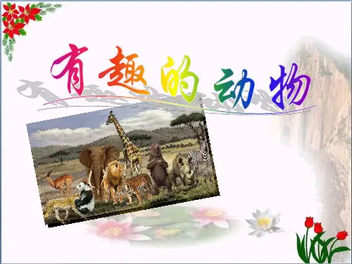 口语交际有趣的动物 人教部编版PPT 优秀课件
