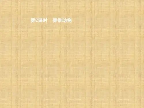 初中八年级生物下册 22.4 动物的主要类群(第2课时)名师优质课件 (新版)北师大版