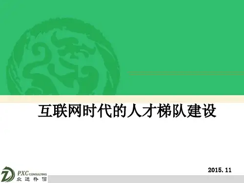 互联网时代的人才梯队建设-王伯岩