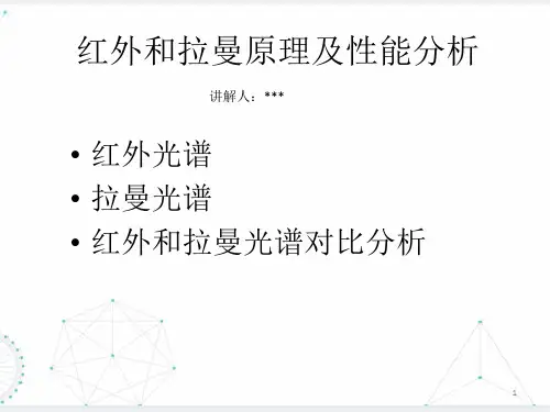红外和拉曼原理及性能分析