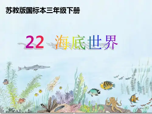 《海底世界》配套课件