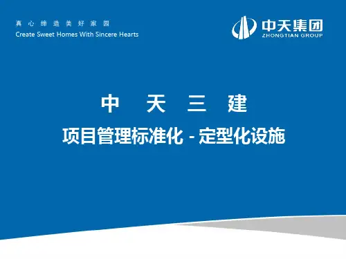中天三建定型化设施