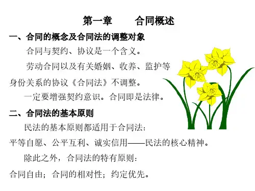 合同法幻灯片课件