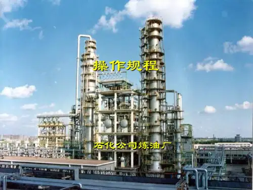 《石化新版操作规程》PPT课件