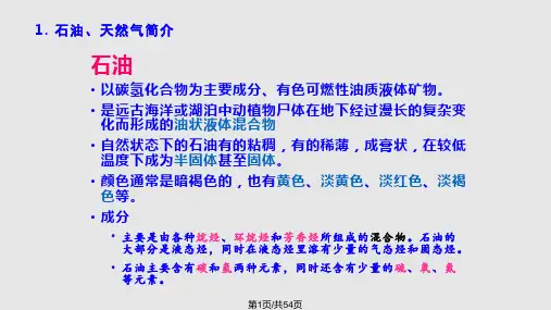 石油、天然气开采PPT课件