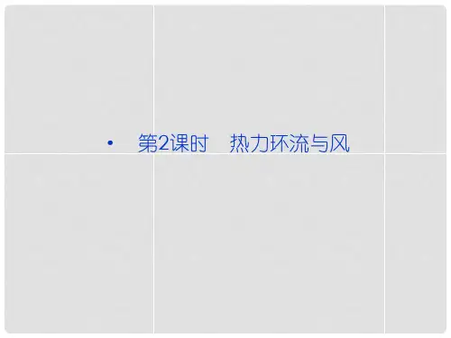 高中地理 第二章 第三节 第2课时 热力环流与风全册精