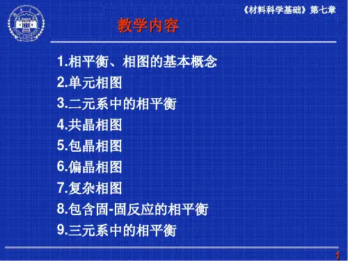 第七章_相平衡与相图