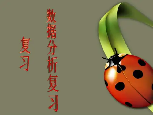 数据的分析复习PPT课件