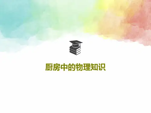 厨房中的物理知识PPT文档43页