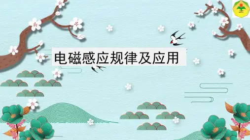 高三物理二轮复习电磁感应规律及应用专题说课课件