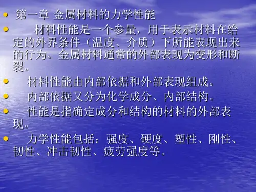 金属材料的力学性能