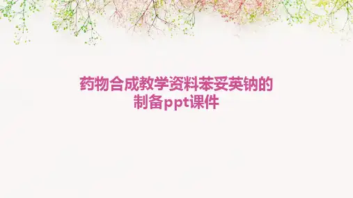 药物合成教学资料苯妥英钠的制备PPT课件