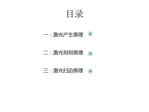 激光原理及应用ppt课件