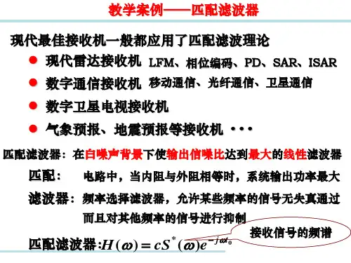 匹配滤波