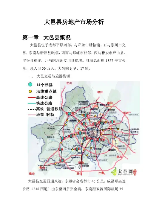 大邑县房地产市场