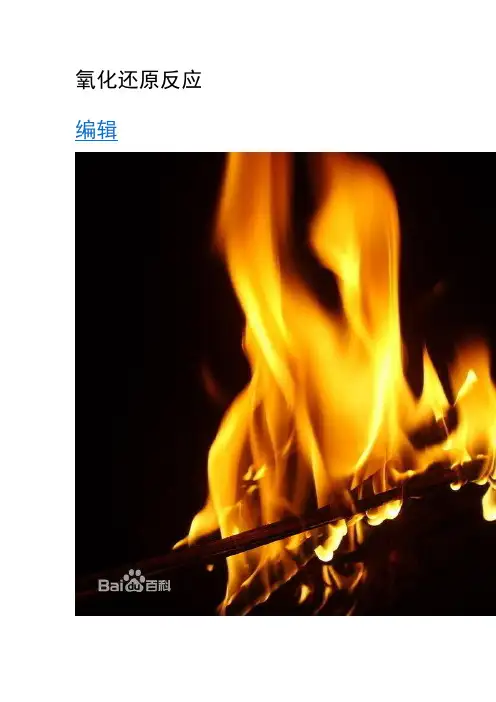 氧化还原反应与化学方程式