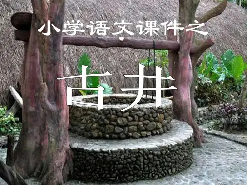 《古井》PPT课件二