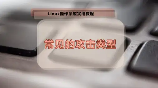 常见的攻击类型