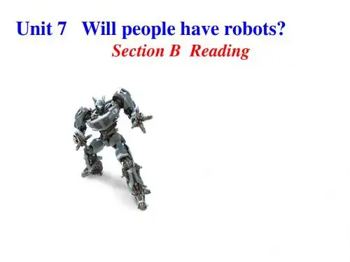 人教英语八年级上册Unit7Section B 2a —2e(共15张PPT)