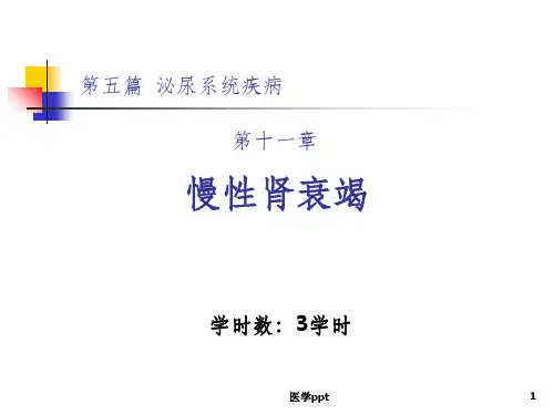 【学习课件】第五篇第十一章慢性肾衰竭