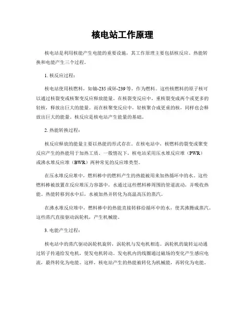核电站工作原理