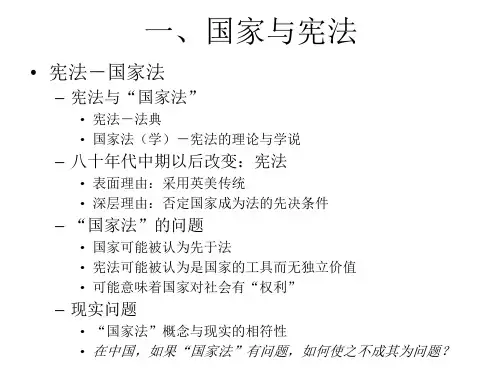1宪法学导论