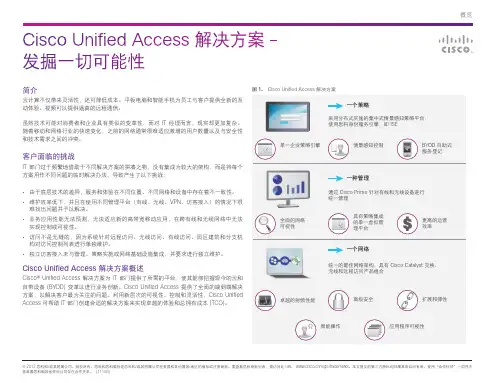 思科统一接入解决方案 概览