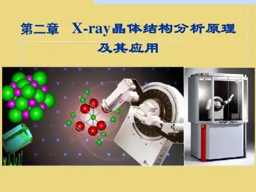 Xray晶体结构分析原理