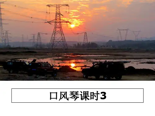 最新口风琴课时3课件ppt