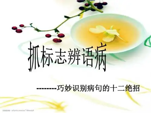 辨析语病12法