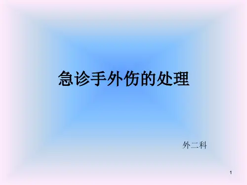 手外伤ppt课件