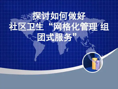 网格化管理 ppt课件