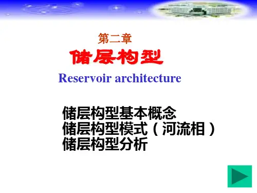 《储层表征与建模》储层构型模式