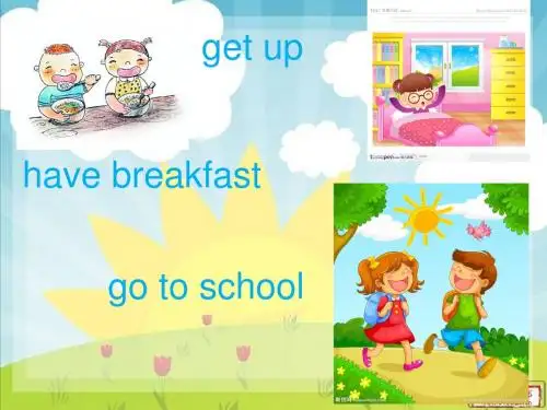 闽教版四年级上unit5 Daily Activities Part B