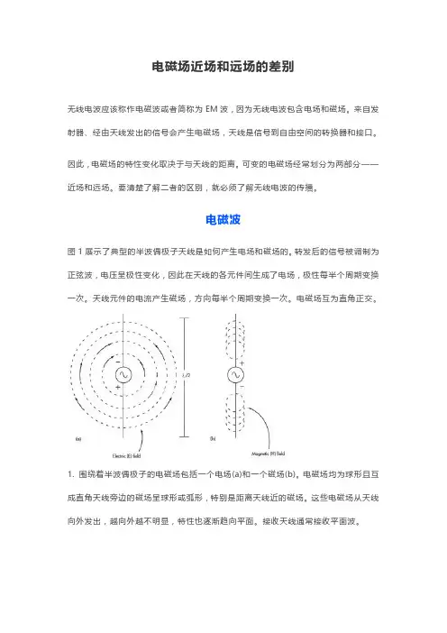 电磁场近场和远场的差别
