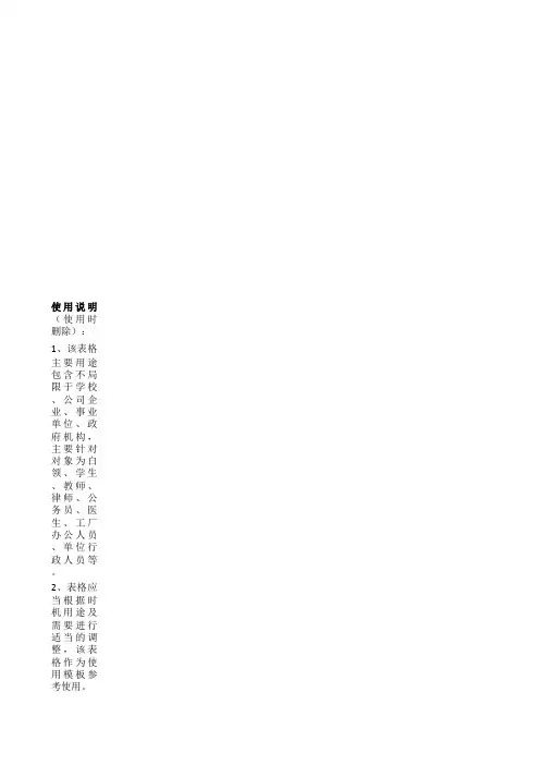 离职人员统计表