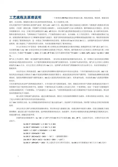 干法脱硫-工艺流程及原理说明