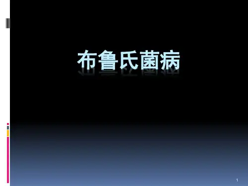 布鲁氏菌病PPT课件