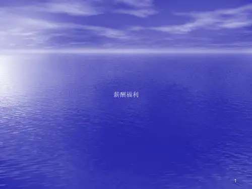 薪酬福利ppt课件