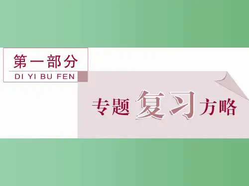 (通用版)高考化学二轮复习 第一部分 考前复习方略 专题一 筛查突破化学与STSE问题课件
