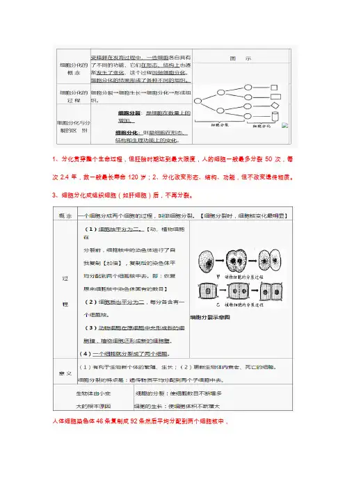 浙教版七年级科学第二章知识要点