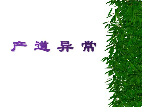 产道异常 PPT精品课件