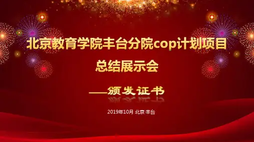颁奖仪式ppt