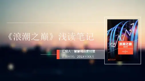 《浪潮之巅》读书分享名著导读PPT
