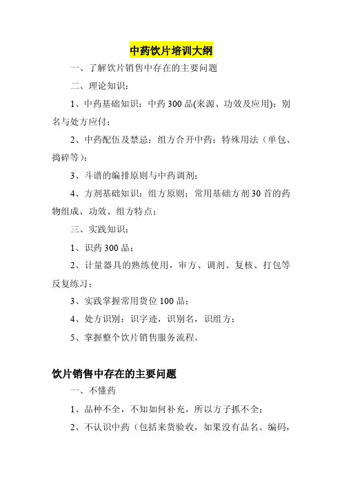 中药饮片——精选推荐