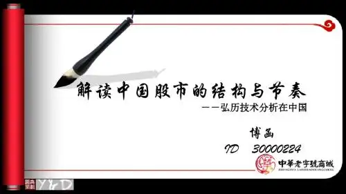 技术分析系列教程6--解读中国股市的结构与节奏(蒲博函)-PPT精选文档