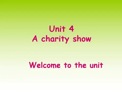 英语：Unit-4.1《Welcome-to-the-unit》课件(译林牛津版八年级下)